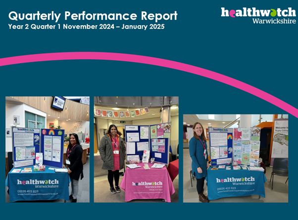 Front cover of our HWW performance report Feb 2025