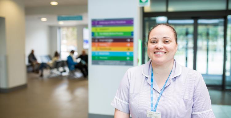 nurse in hospital